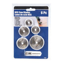6pcs Mini Circular Saw Blade Set HSS Cutting Disc Rotary Drill Tool Accesso X1Q6