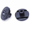 2 Pcs Golden Electric Bass Guitar String Retainers Tree Black Q3Q6