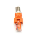 WOMENto RJ45 Male Coaxial Coax Barrel Coupler Adapter RJ45 to RF Connector TEUS