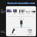 Wireless Bluetooth 5.0 Transmitter & Receiver A2DP Audio 3.5mm Jack Aux Adapter