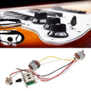 Electric Guitar Wiring Harness Pre-wired Kit 3 Way Toggle Switch 500K Pots 1T1V