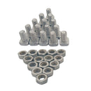 60pcs/pack Aluminium Alloy Greenhouse Nuts And Bolts