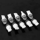 10Pcs Durable T10 Bright LED White Light Lamp Dome Bulb for Car DC 12-24V New
