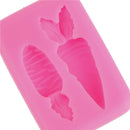 Casual Carrot Vegetables Silicone Mold Decoration tools Clay Push Mold 3C