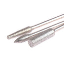 6 Pcs Nail Art Grinding Drill Bits Electric Manicure Machine Carbide Bullet OZ