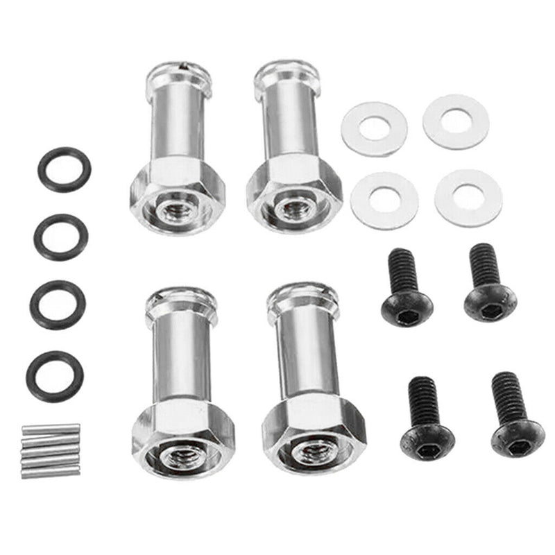 12mm Wheel Hex Hub Extension Adapter for 1/14 Wltoys 144001 Gray