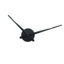 DIY Needle Clock Living Room Home Decor Wall Clock Time Silent Sweep Black
