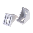 20pcs/lots 3030 corner fitting angle aluminum connector bracket fastener M&O