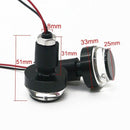 2 Piece 12V Led Motorcycle Handlebar Tail Flashing Turn Signal 22Mm Yellow  T8W7