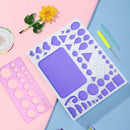 DIY Paper Quilling Tools Set Template Mould Board Tweezer Needles Pen Kit
