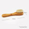 BLUE ZOO South Fin Bath & Shower Bamboo Face Brush With 100% White Boar Bri L4W3