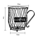 Coffee Pod Holder Cup Keeper,Coffee Capsules Storage Holder Creamers Fruit