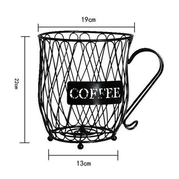 Coffee Pod Holder Cup Keeper,Coffee Capsules Storage Holder Creamers Fruit