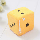 Fuzzy Fluffy Dice Black Car Mirror Novetly Accessory Black 2 O2T5