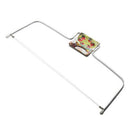 Cake Slicer Cutter & Levelling Adjustable wire Saw blade Leveller Birthday Party