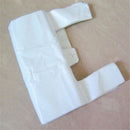 100pcs  18X28cm Carry Out Retail Supermarket Grocery White Plastic Shopping Bags