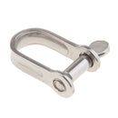 6mm Stainless Screw Pin Bow Shackle Corrosion Resistance for Marine or Yacht
