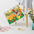 5D DIY Full Round Drill Diamond Painting Flower Bird Rhinestone Kit (B2504)