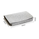 Felt Bedside Caddy Storage Bag- Bed Skirt Storage Pocket Organizer For Bedr T5D8