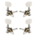 4 Pcs Sealed Gear Ukulele String Tuning Pegs Keys For Ukulele Uke Guitar