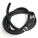 Fuel Pipe 90cm Outboard Motor Oil Tank One Way Manual Pump Corrosion Resistant