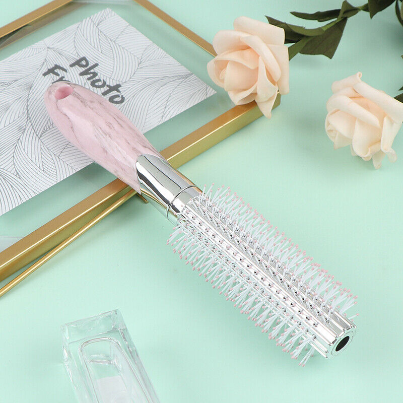 1PC Roll Brush Round Hair Comb Wavy Curly Styling SalonTool Non-slip HandleSEAU