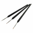 Black Color Nail Art Pen Dotting Drawing Painting Liner Polish Brush F QCD