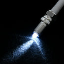 LED Mini keychain flashlight Key Chain Spark Plug Keychain Car Parts Keyring USA