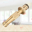 3"/4" High Pressure Hose Spray Gun Brass Head Garden Water Nozzle Sprayer YM