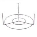 Home Kitchen Cooking Stainless Steel 4.7" Diameter Round Steamer Steam Rack