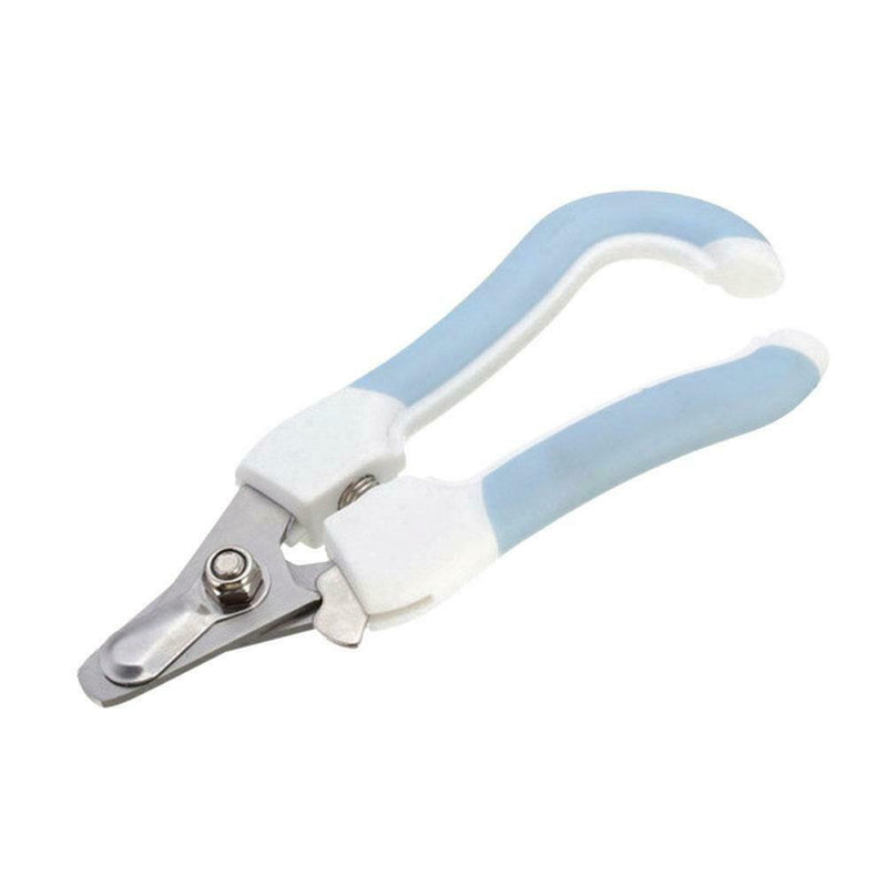 Pet Toe Care Stainless Steel Dog Cat Claw Nail Clippers Nail Trimmer(Blue) A