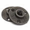 1/2 inch Three Holes Black Iron Flange Pipe Floor Fitting Threaded Wall Mou