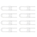 Sliding Cabinet Lock (8-Pack) | Multi-Purpose Baby And Child Protection Loc A9S7