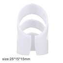 Guitar Ring Finger Guard Guitar Ring Fingertip Guitar Accessory (M White) A