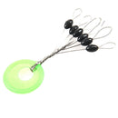 100pcs Fish Connector Float Stopper Space Beans Fishing Tackle Supplies L X4C7