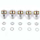 5PCS WH148 Single Potentiometer 500K Potentiometer With Fine B500K Switch LJ3c