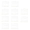10 Pcs Battery Storage Box Organizer Pack of 5 Cases. Stores 18650 Batteries.