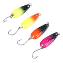 10Pc/Set Metal Spoon Fishing Lures Spoon Hard Bait Tackle Accessories Outdoor`OZ