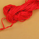 24m x 1mm Premium Braid Braided Nylon Cord Thread Macrame Red L5B3
