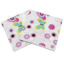 Butterfly Paper Napkin With Flower Party Tissue Napkin Supply Decoratio@