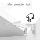 10pcs Baby Security Door Durable Locks Children Protection Drawer Blocker A