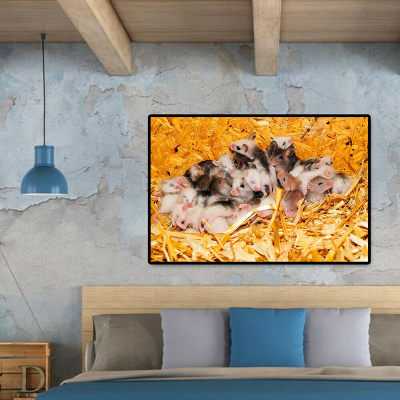 1000pcs DIY Rat Nest Jigsaw Puzzle Children Adults Toys Animals Art Picture