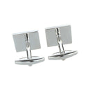 Pair Stainless Steel Cufflinks Cuff Links Mens Dress M6B6