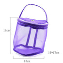 DIY Craft Nylon Yarn Case Organizer Storage Baskets Knitting Yarn Round Bag I2X5