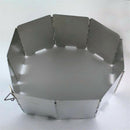 New Foldable Cookout Windbreak Camping Cooker Gas BBQ Stove Wind Shield Screen
