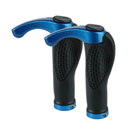 Ergonomic MTB Mountain Bike Handlebar Rubber Grips Cycling Lock-On Ends A