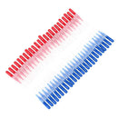 50PC Tooth Flossing Head Hygiene Dental Plastic Interdental Brush Toothpick A