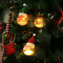 1pcs New Christmas Bulb Christmas Decoration with Bubble Christmas Ball Cre