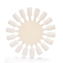 10x Nail Art Tips Make Up Practice Round Wheel Polish Acrylic Display Hn