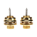 2PCS Anti-Skid Straplocks Electric Acoustic Guitar Bass Strap Locks Button